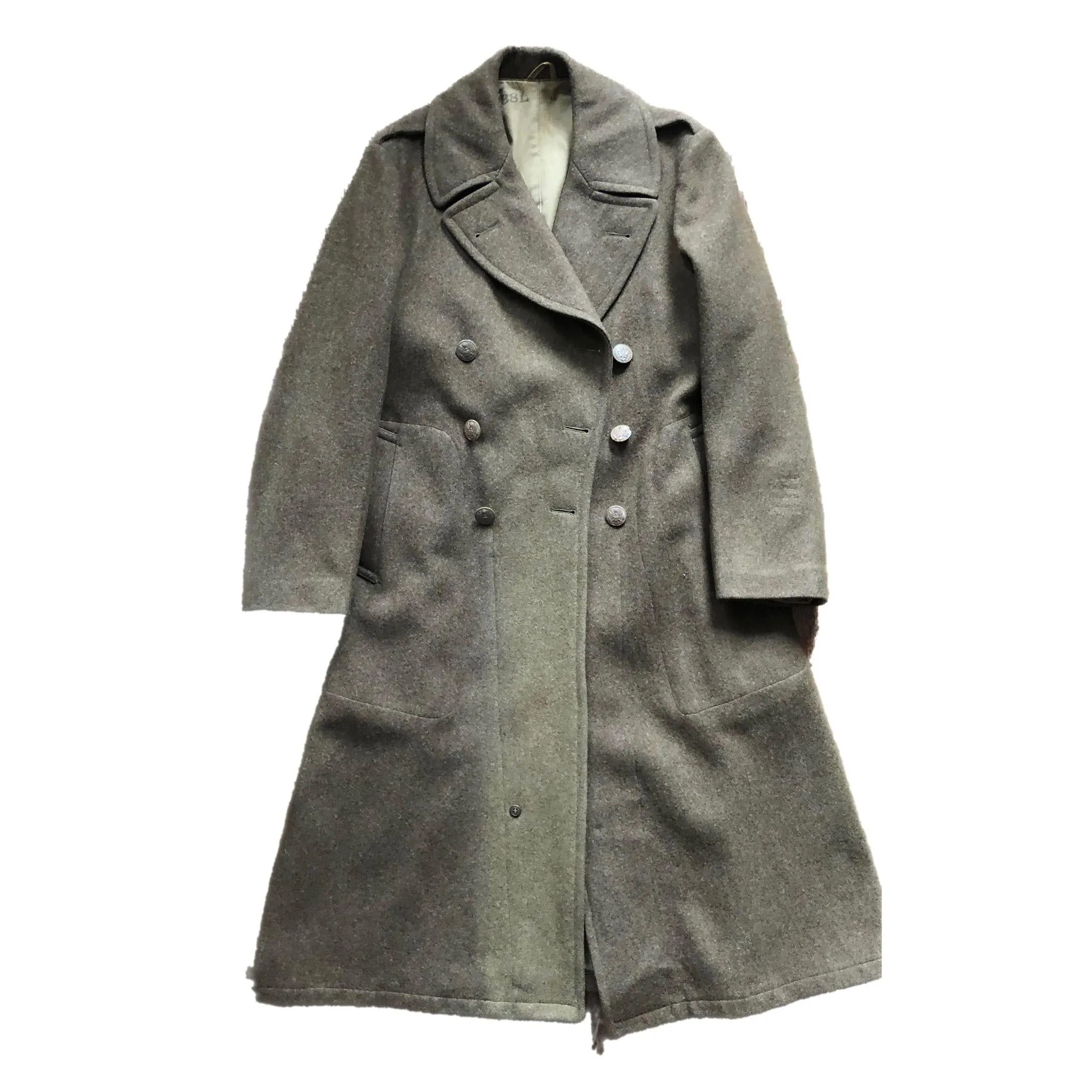 1942 WWII Wool Officer Overcoat