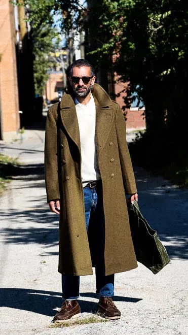 1942 WWII Wool Officer Overcoat