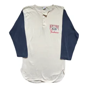 1980s Champion New York Yankees Henley T-Shirt