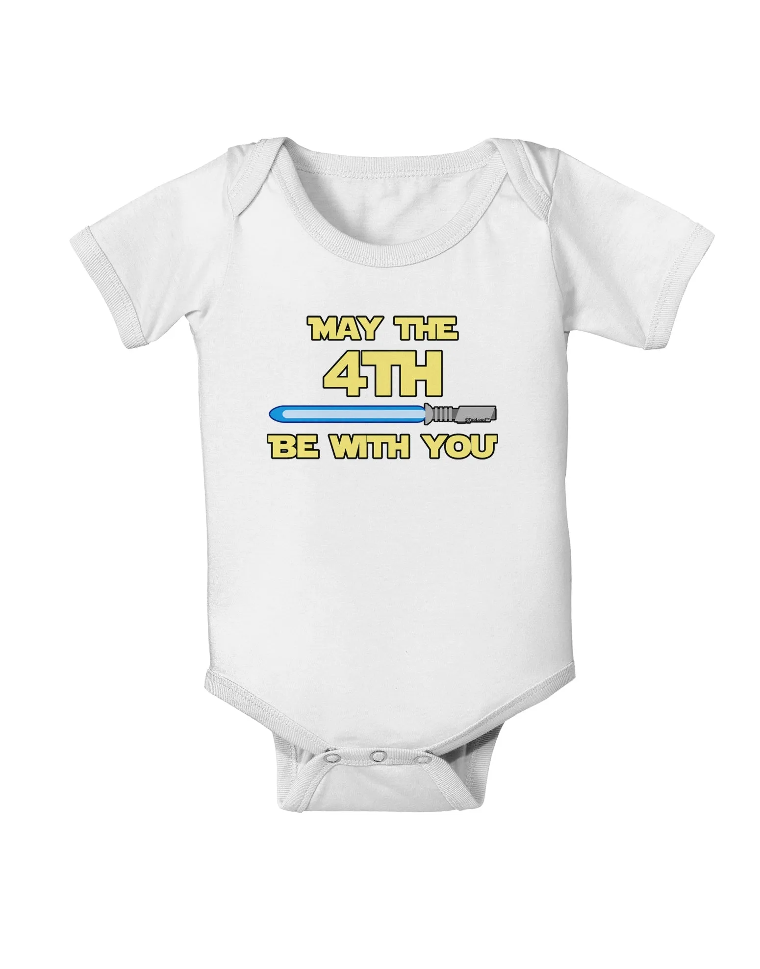 4th Be With You Beam Sword 2 Baby Romper Bodysuit