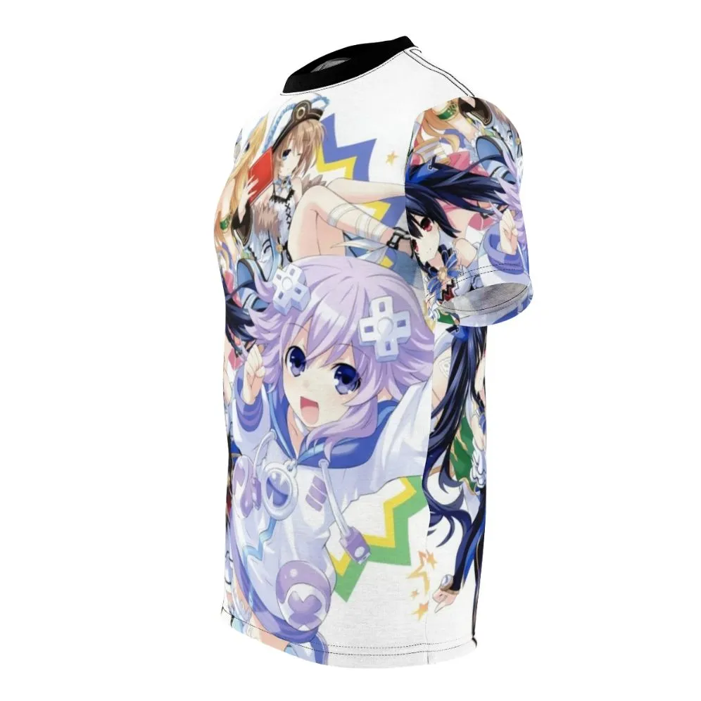 Adorable Anime-Inspired Neptunia T-Shirt for Fans