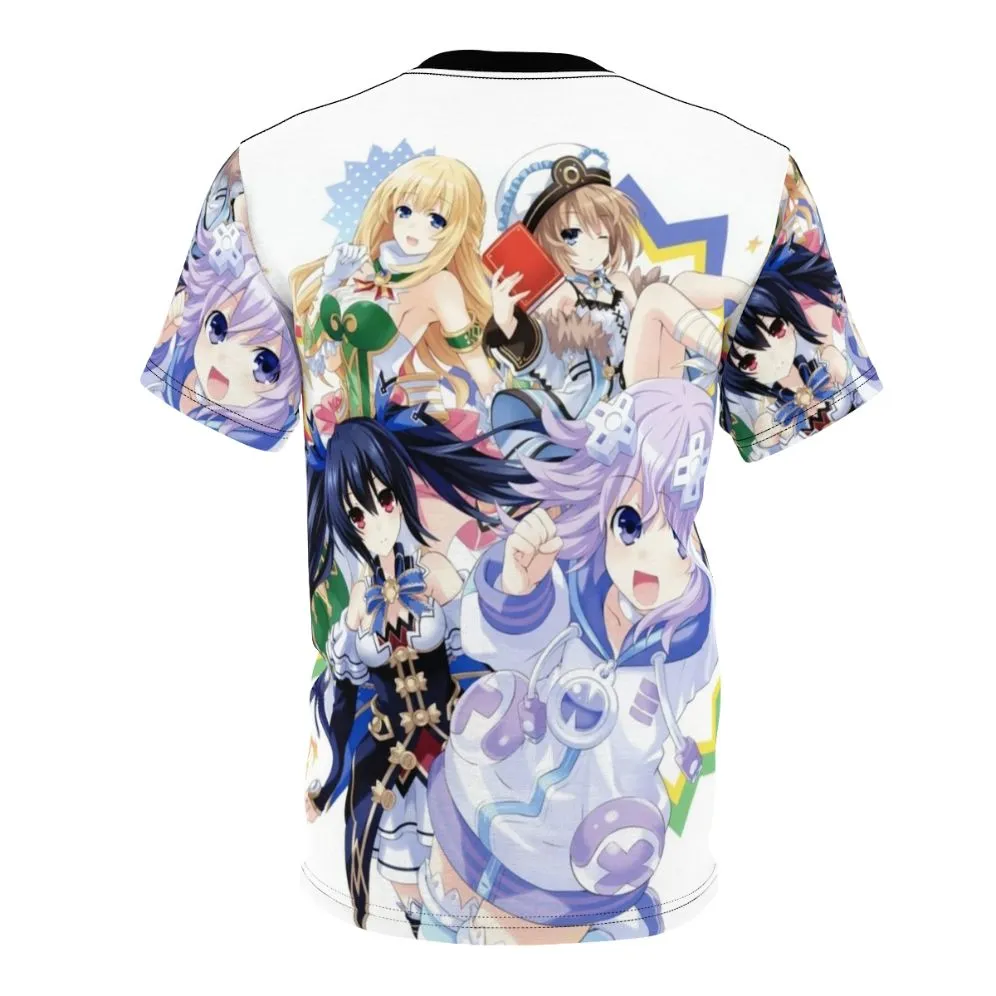 Adorable Anime-Inspired Neptunia T-Shirt for Fans