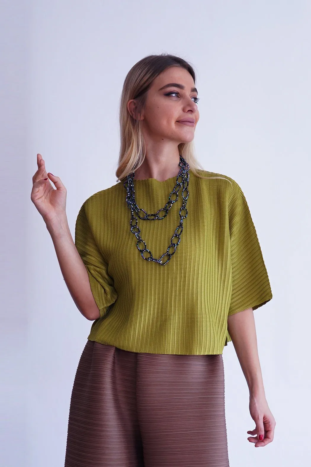 Aicha Poncho Top