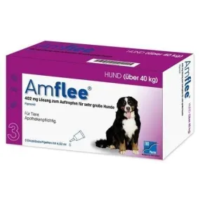 AMFLEE 402 mg spot-on solution for very large dogs 40-60kg