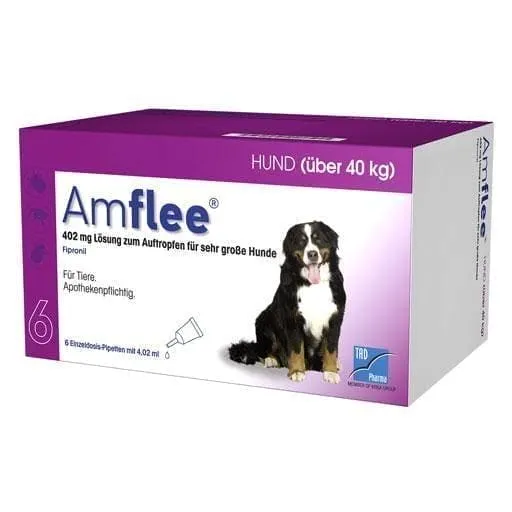 AMFLEE 402 mg spot-on solution for very large dogs 40-60kg