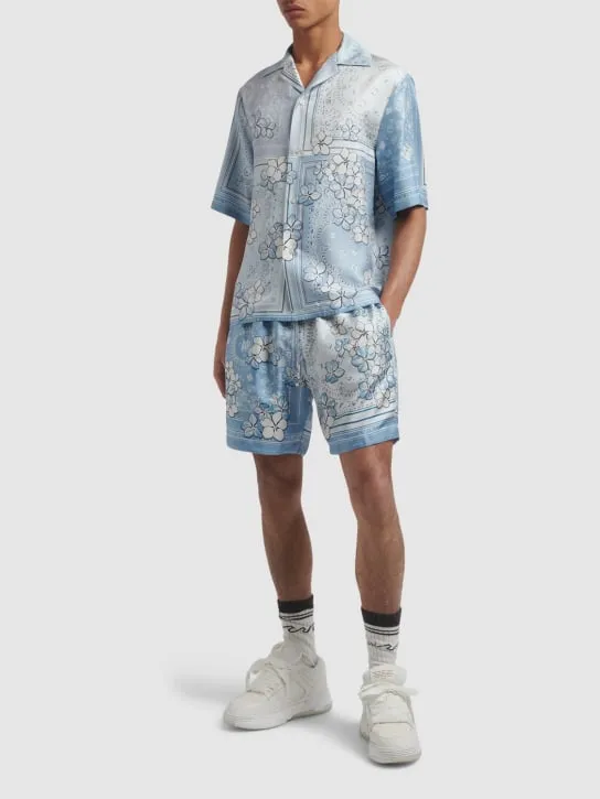 Amiri   Floral bandana shorts 