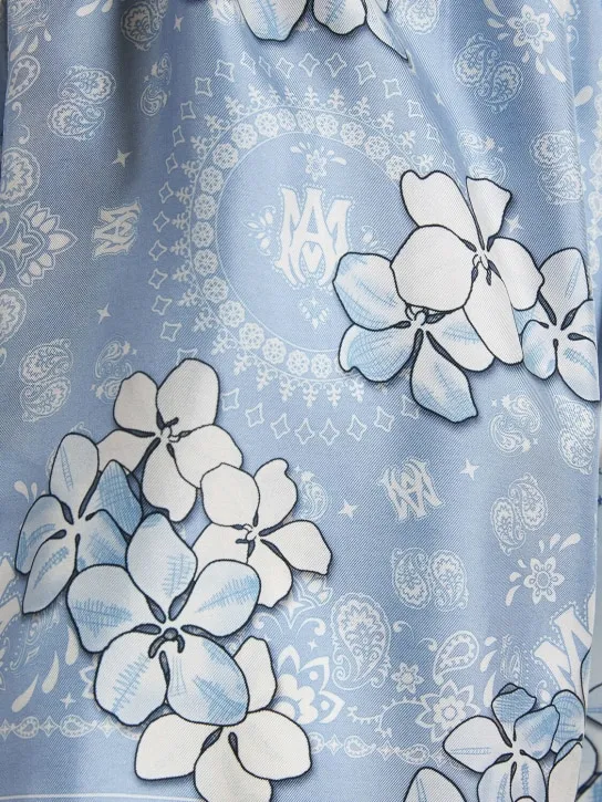 Amiri   Floral bandana shorts 
