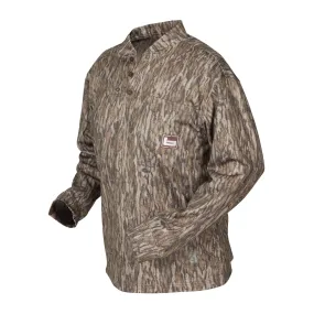 Banded TEC Fleece Henley Long Sleeve Shirt