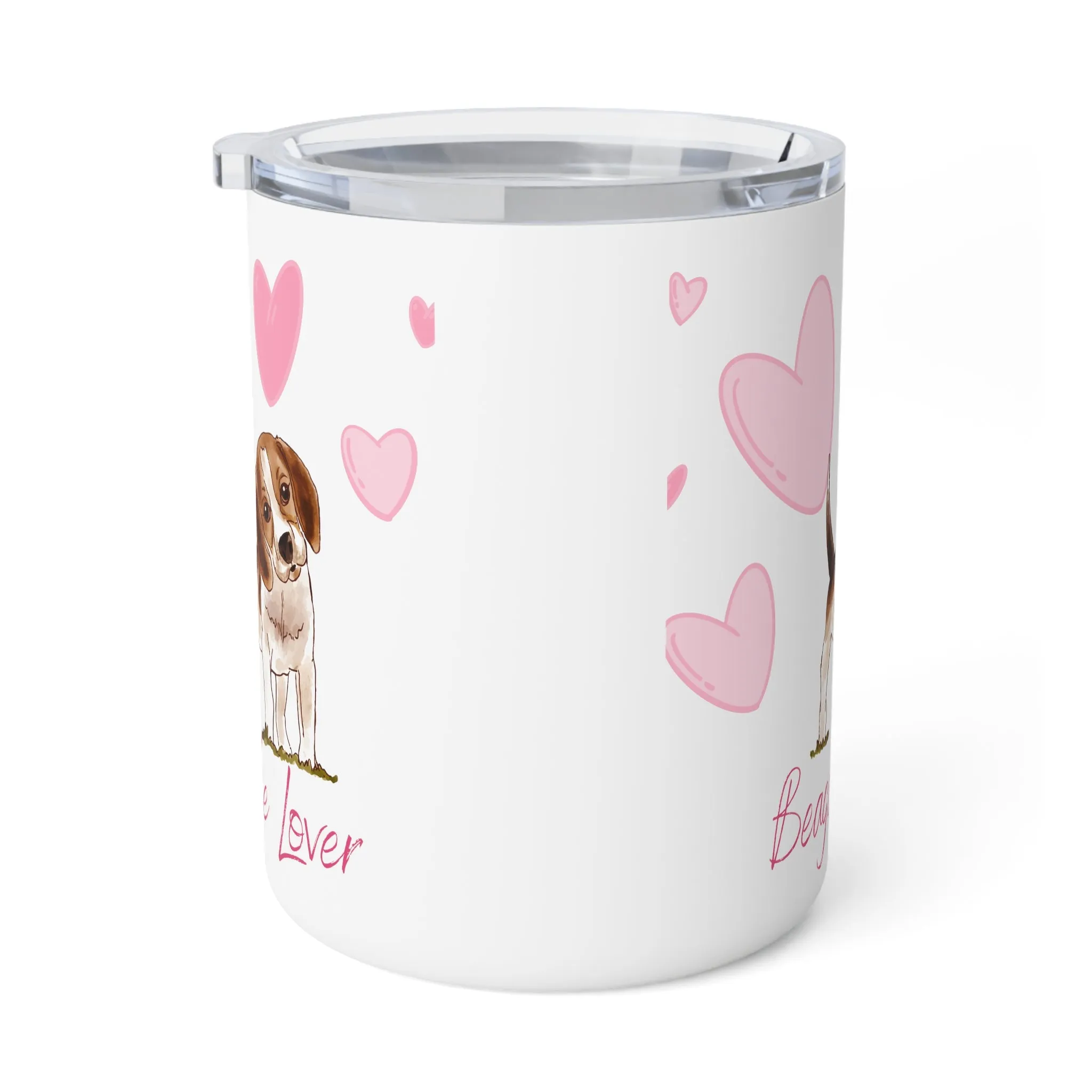 Beagle Lover Insulated Coffee Mug, 10oz  for hot and cold drinks