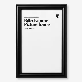 Black Picture Frame - 10x15 cm