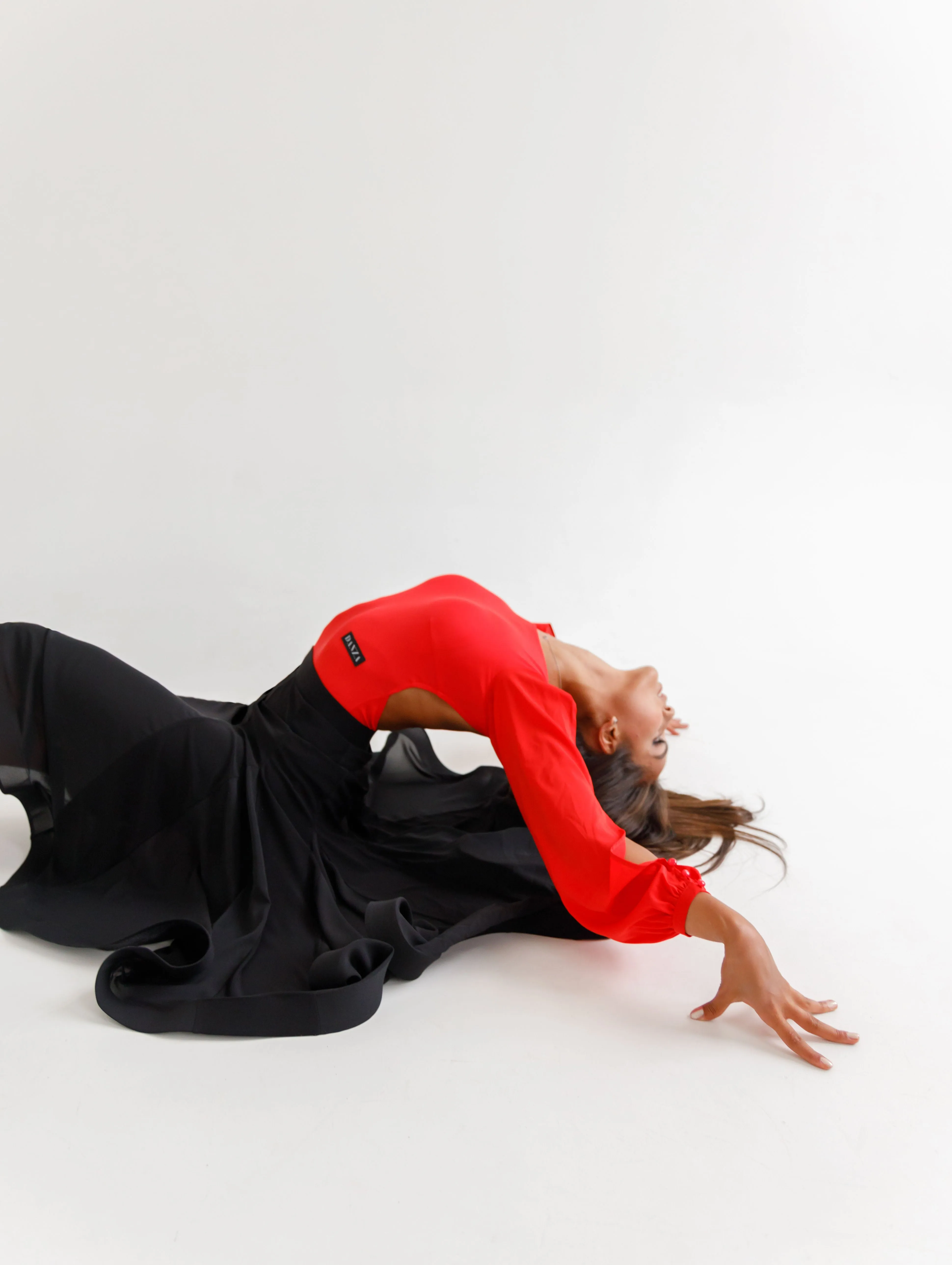 Bodysuit «Swan» Red
