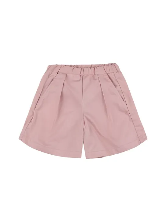Bonpoint   Cotton gabardine shorts 