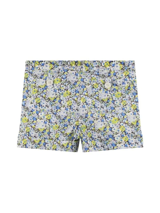 Bonpoint   Printed cotton poplin shorts 