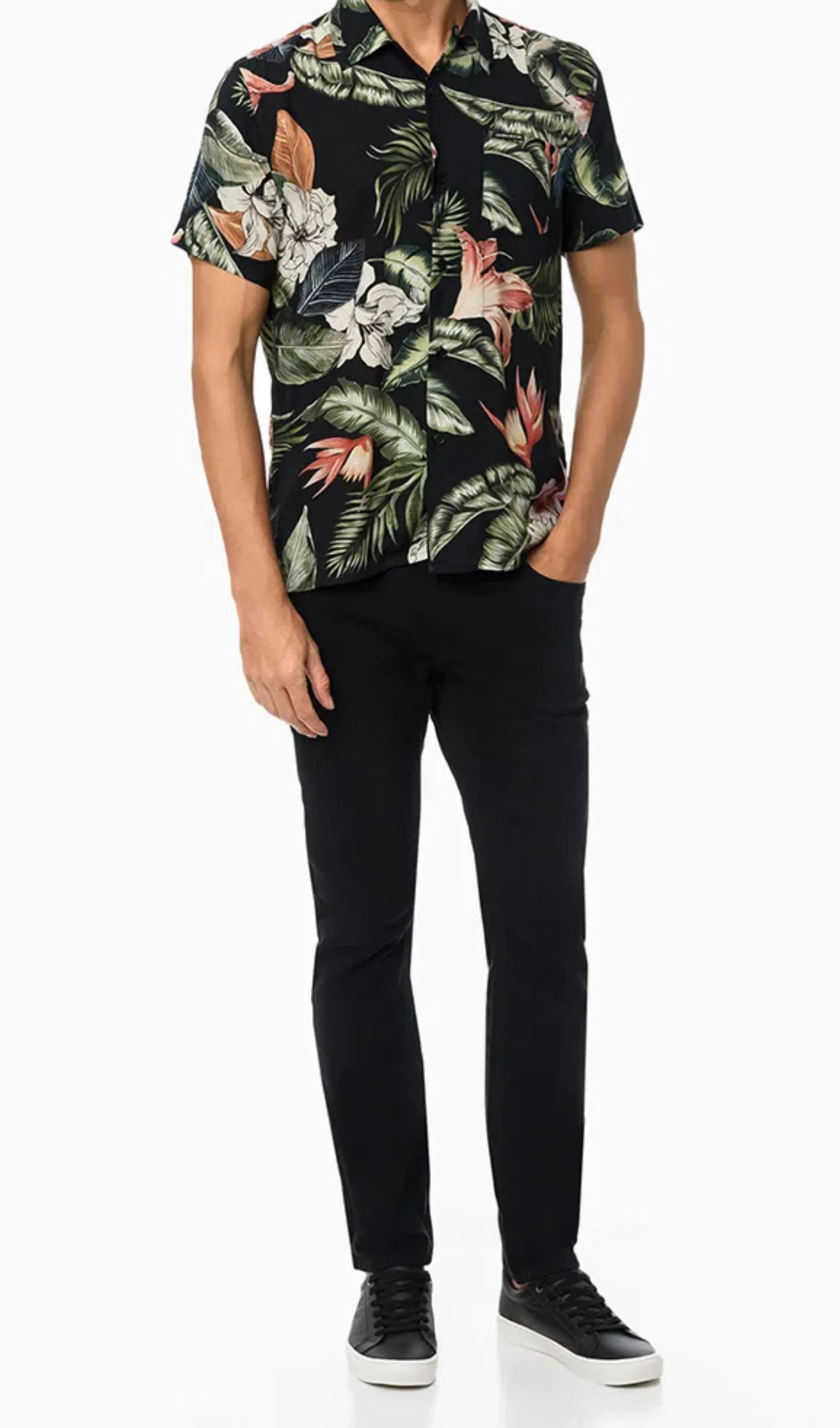 Calça Color Five Pockets Infinite Black