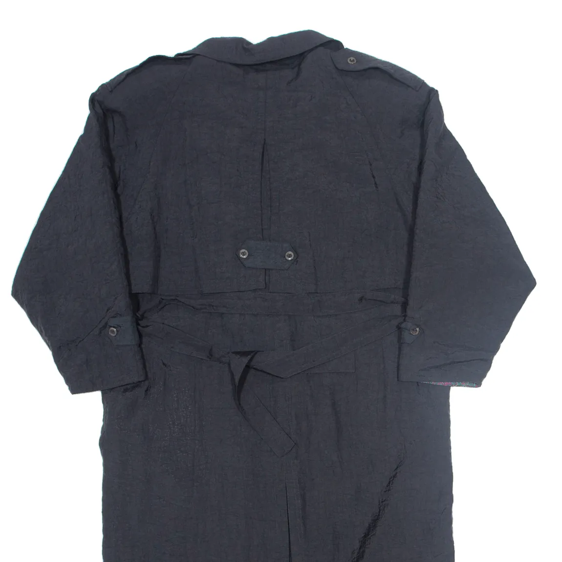 C&A Insulated Womens Trench Coat Black L