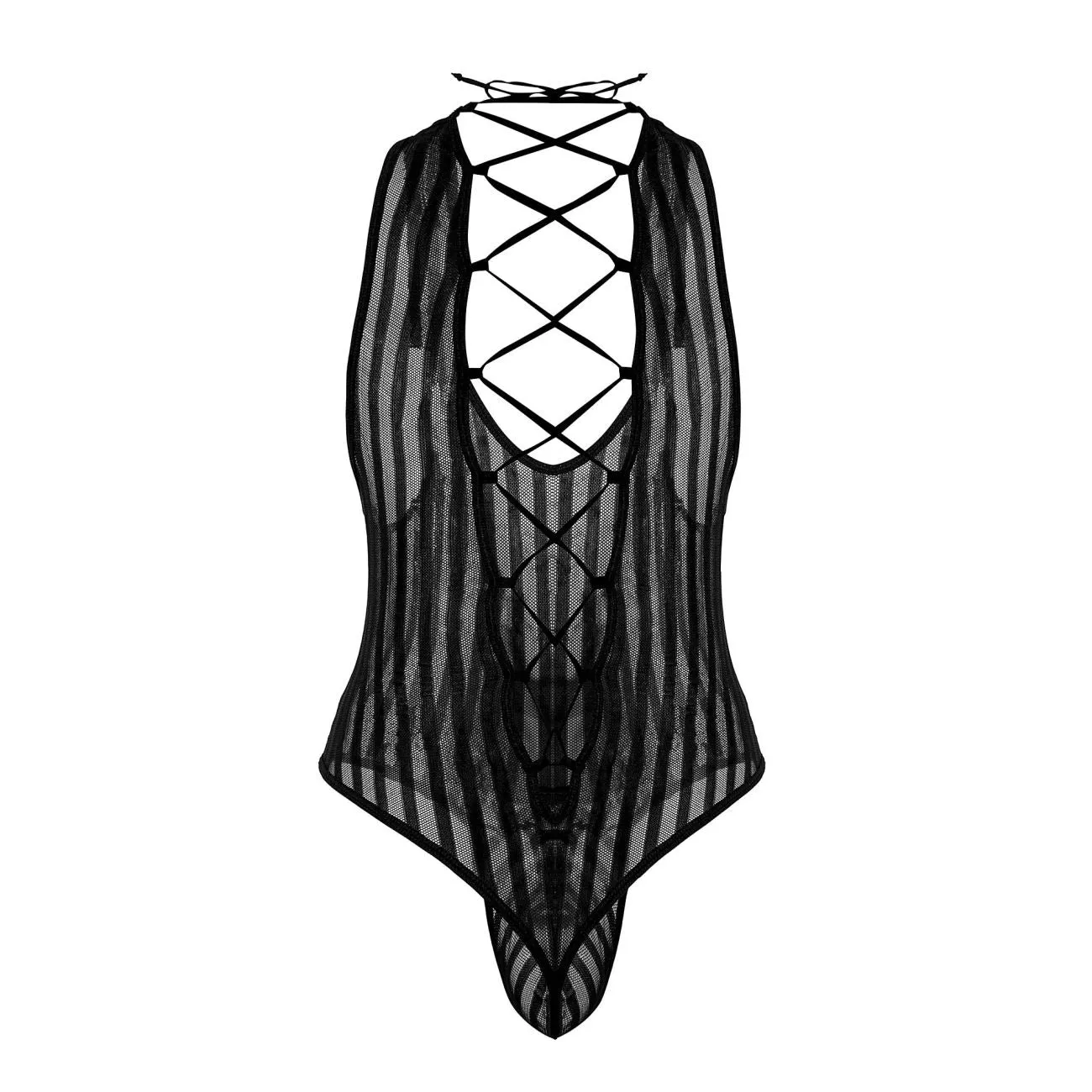 CandyMan 99727X Work-N-Play Bodysuit Color Black
