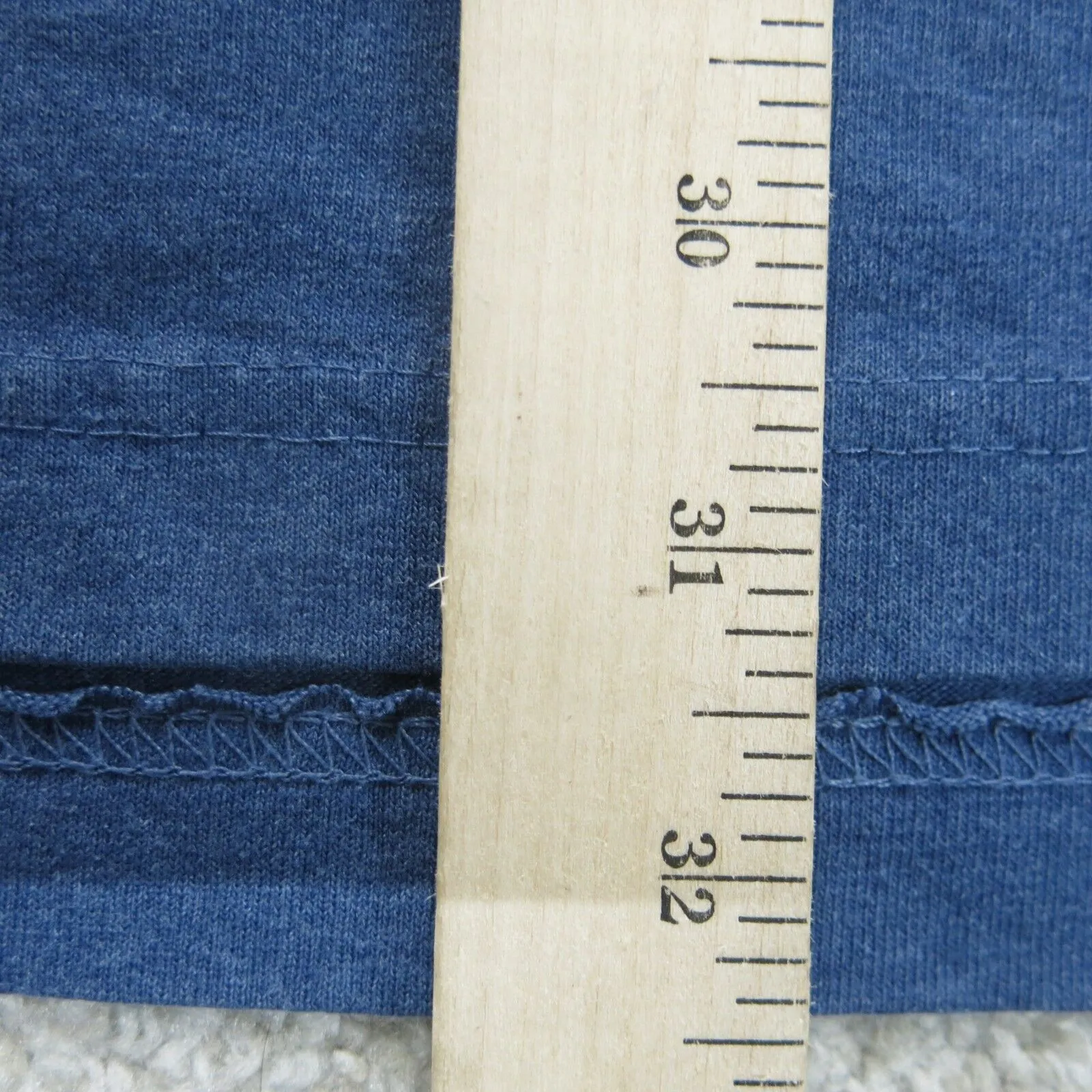 Carhartt Shirt Men 2XL Blue Crew Neck Tee Short Sleeve Lightweight Loose Fit