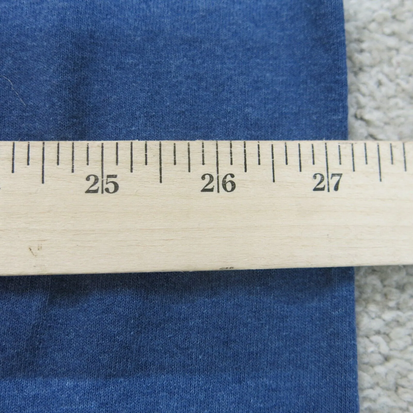 Carhartt Shirt Men 2XL Blue Crew Neck Tee Short Sleeve Lightweight Loose Fit
