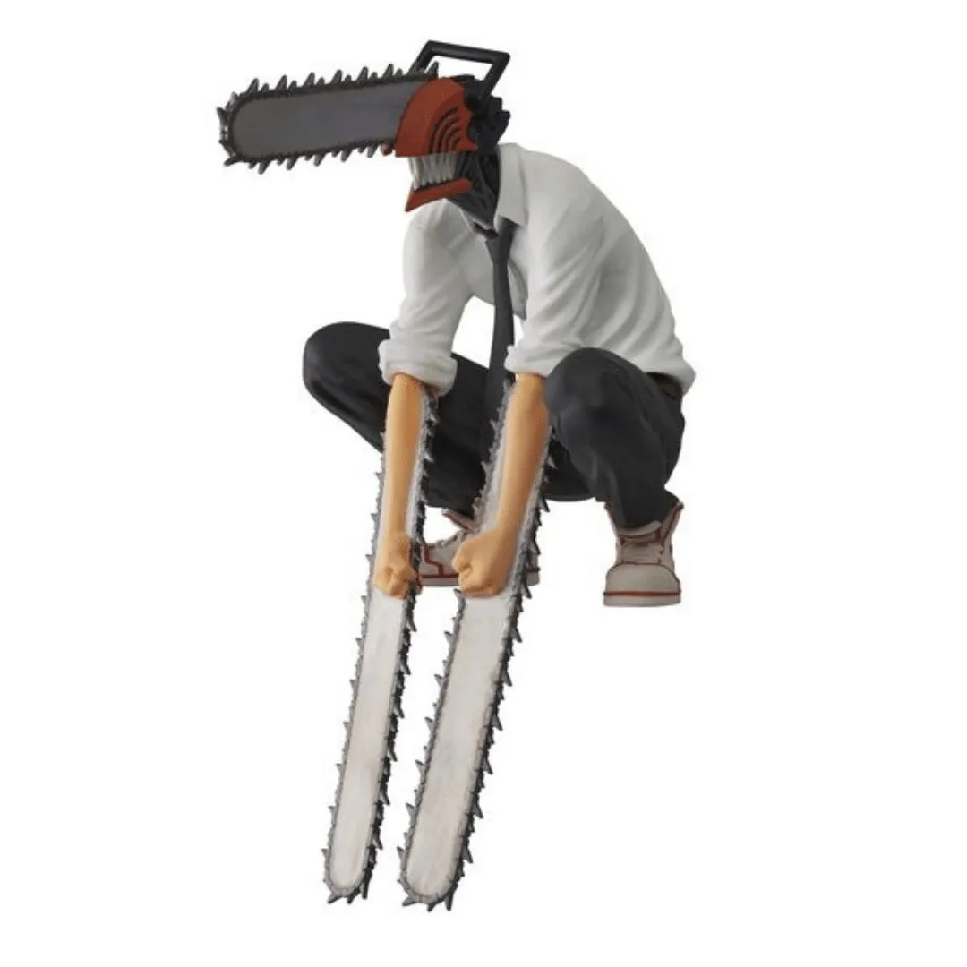 Chainsaw Anime Man Chain Denji Hybrid  Noodle Stopper Collectible Figure 5.51" in