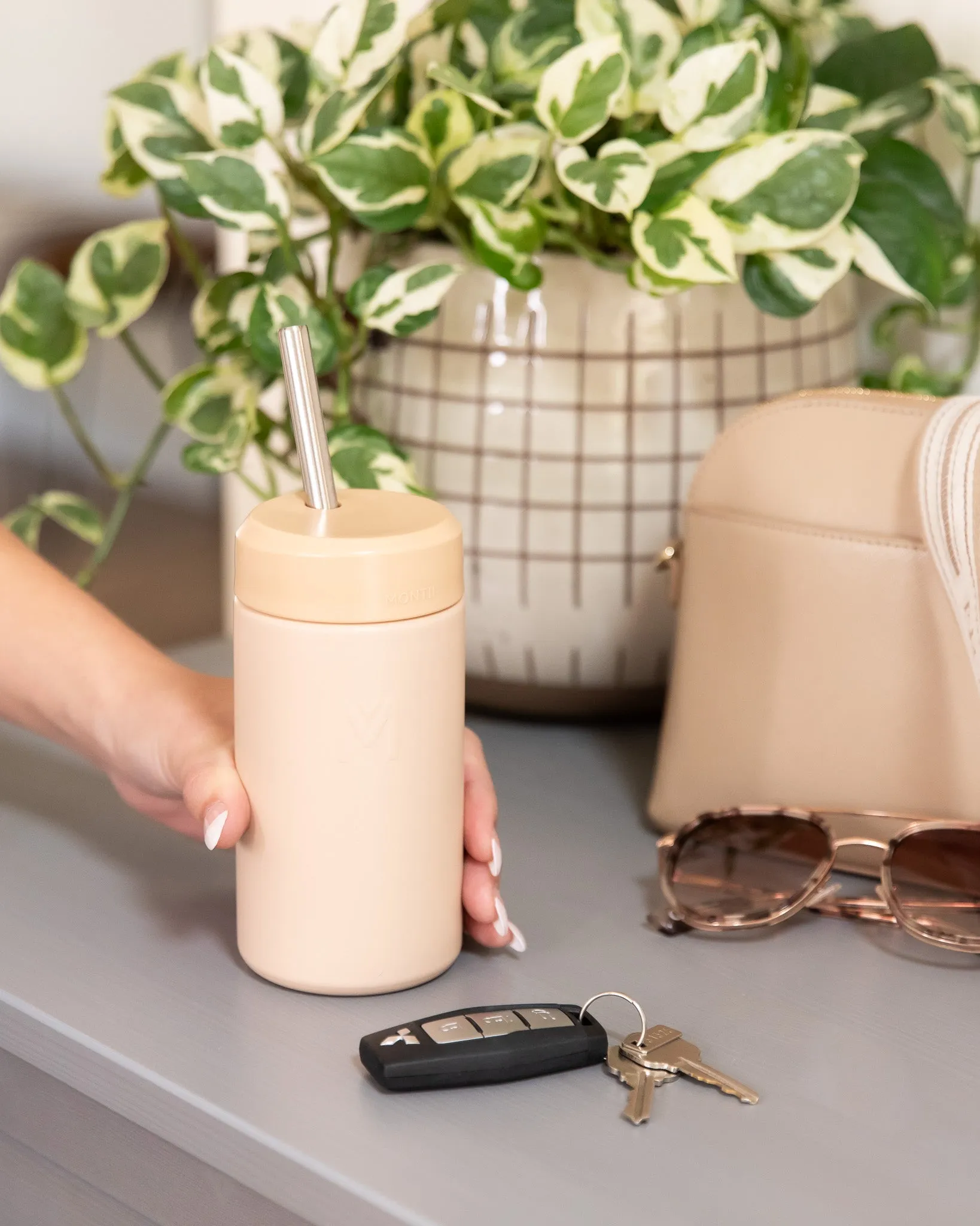 *Clearance* MontiiCo Smoothie Lid - Dune