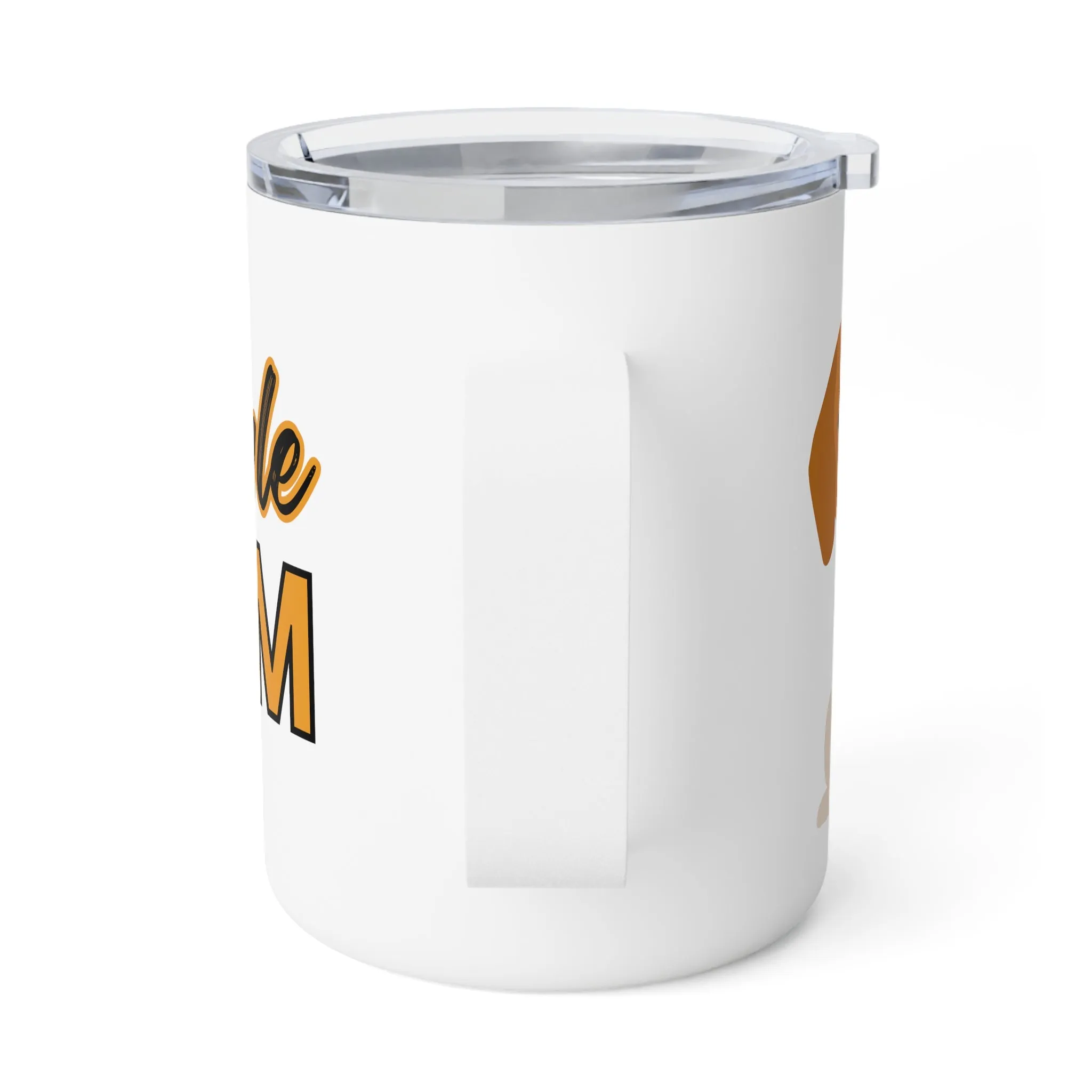 Cute Beagle Mom Insulated Coffee Mug, 10oz  for hot and cold drinks Dog Lover Gift, Gift for Her, Dog People