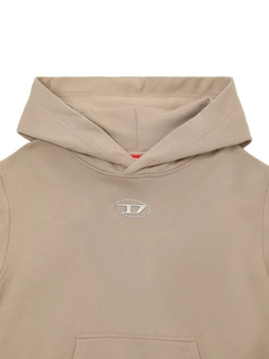 Diesel Kids   Cotton hooded sweatshirt 