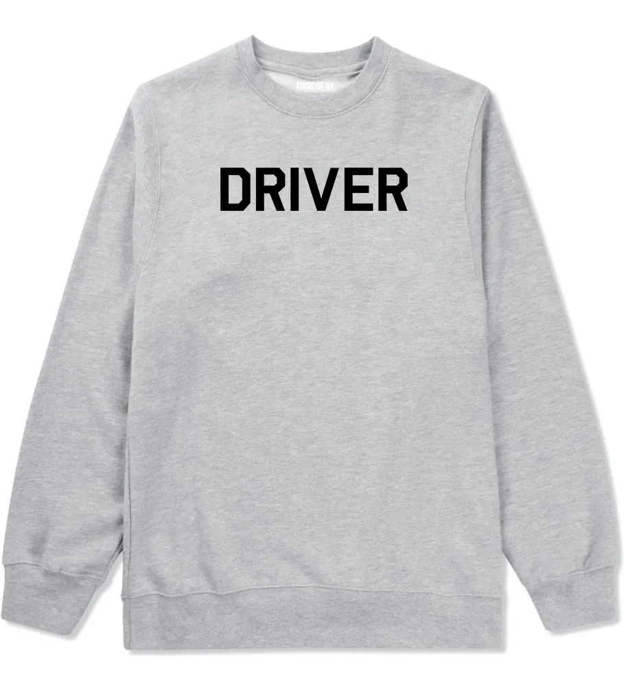 Driver Drive Mens Crewneck Sweatshirt