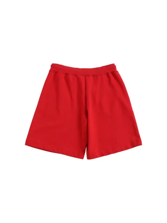 Dsquared2   Cotton sweat shorts w/logo 