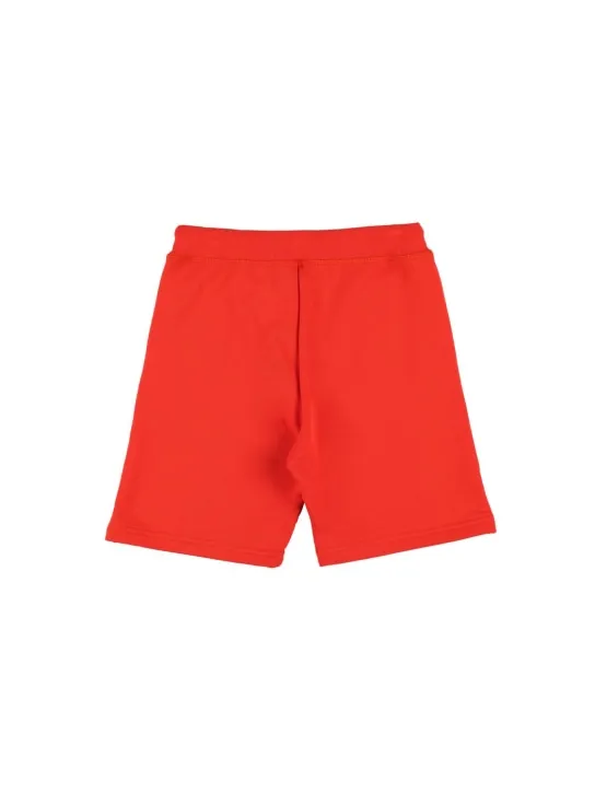 Dsquared2   Icon logo print cotton sweat shorts 