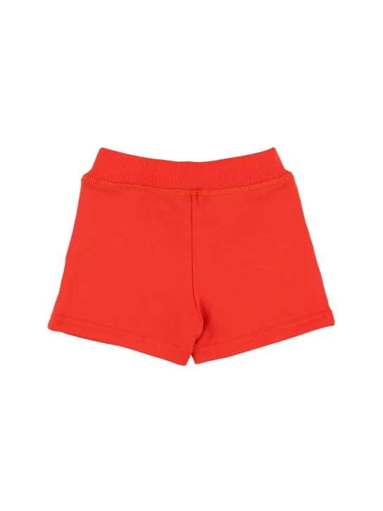 Dsquared2   Logo print cotton sweat shorts 