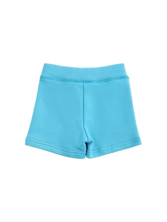 Dsquared2   Logo print cotton sweat shorts 