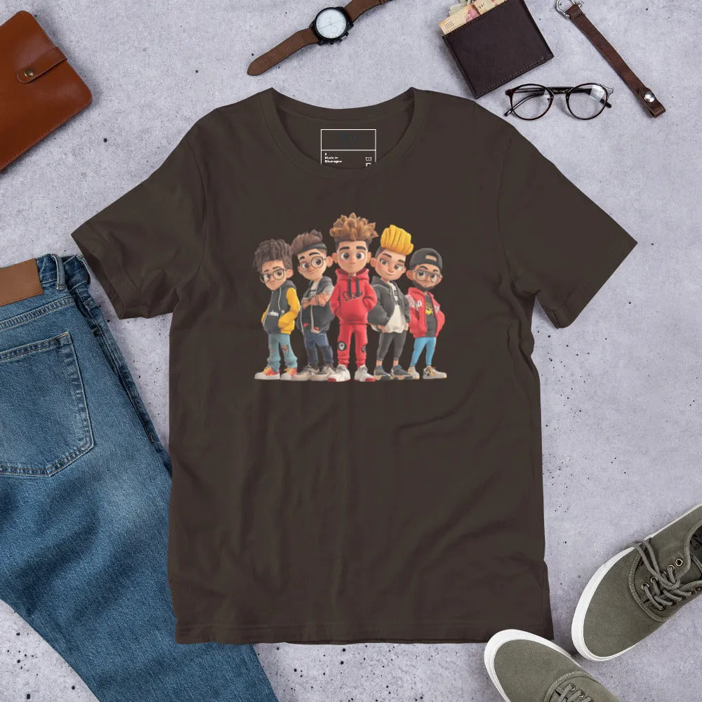 DUO MODERN "Trio Mode" Unisex T-Shirt