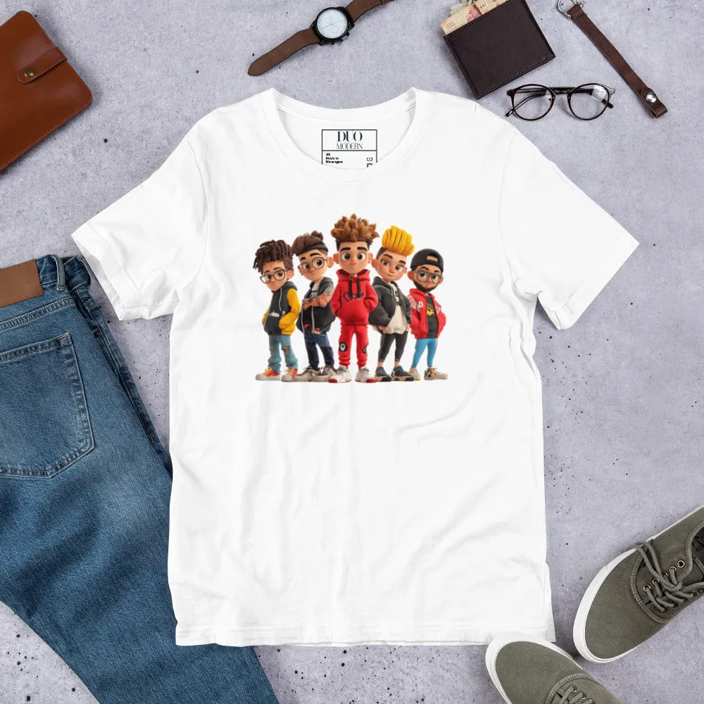 DUO MODERN "Trio Mode" Unisex T-Shirt