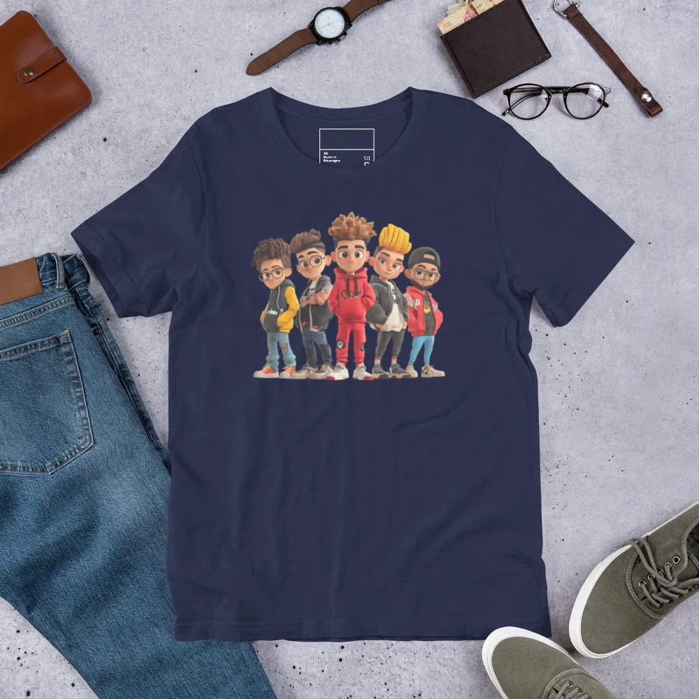 DUO MODERN "Trio Mode" Unisex T-Shirt
