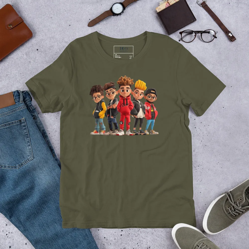 DUO MODERN "Trio Mode" Unisex T-Shirt