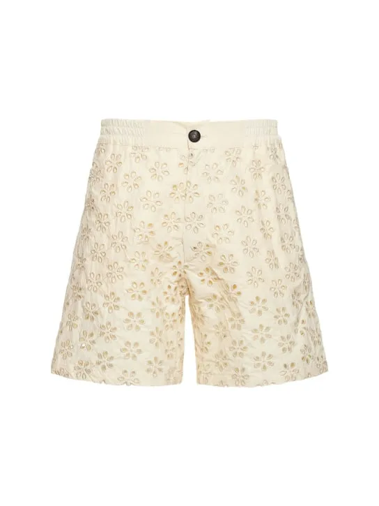EGONlab   Elastic cotton shorts 