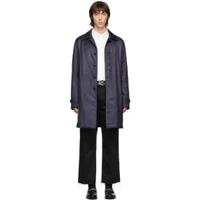Etro Navy BenEtroEssere Paisley Coat