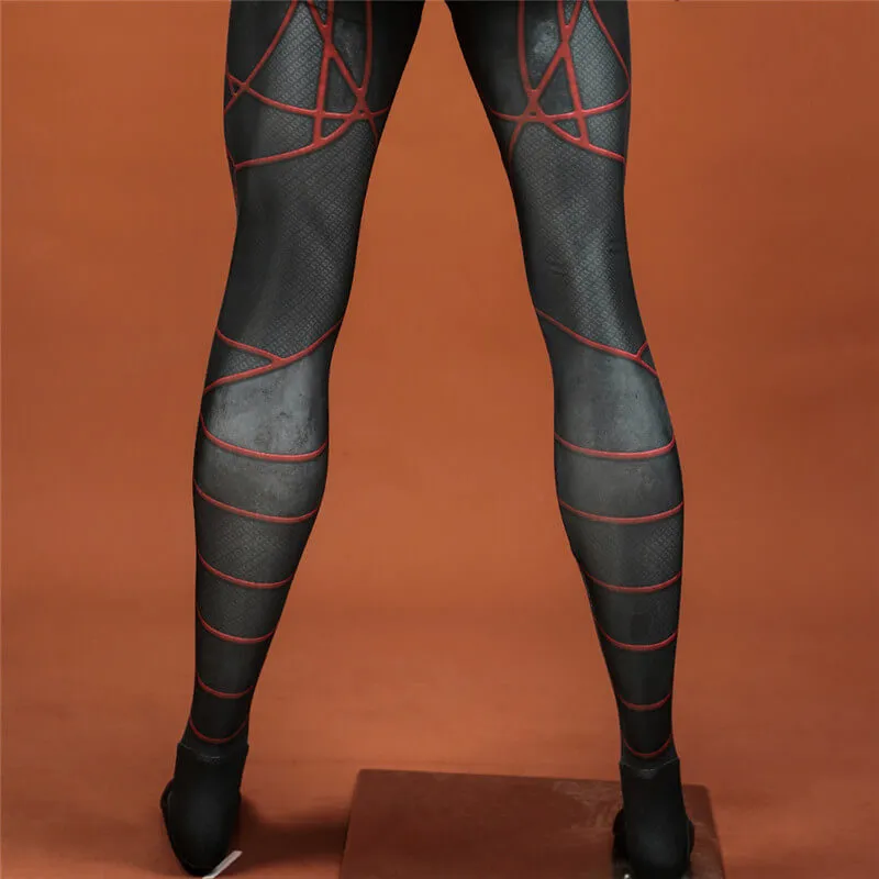 Ezekiel Sims Madame Web Costume 2024 Spider Villain Bodysuit Cosplay Suit BEcostume