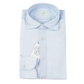 Finamore Chambray Cotton Dress Shirt