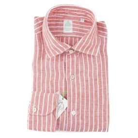 Finamore Extra-Slim Linen Dress Shirt