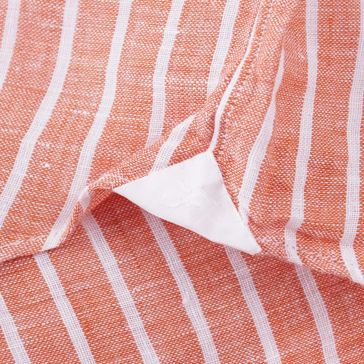Finamore Extra-Slim Linen Dress Shirt