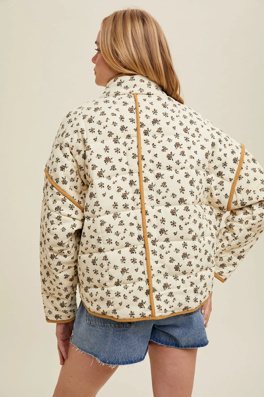 Floral Quilted Jacket
