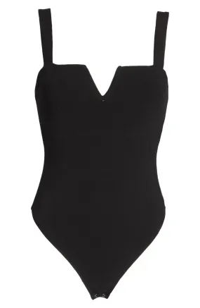 FREE PEOPLE: PIPPA V-WIRE THONG BODYSUIT