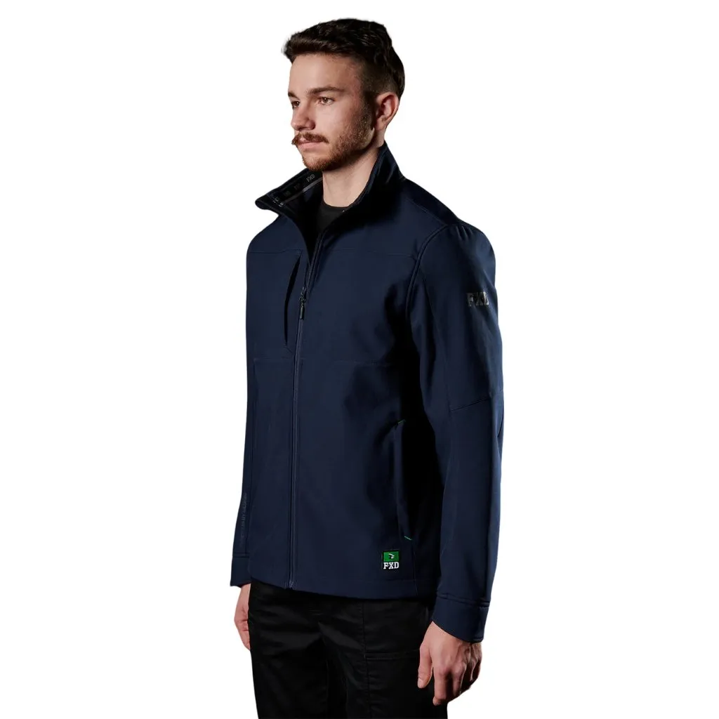 FXD WO-3 SOFT SHELL JACKET - NAVY