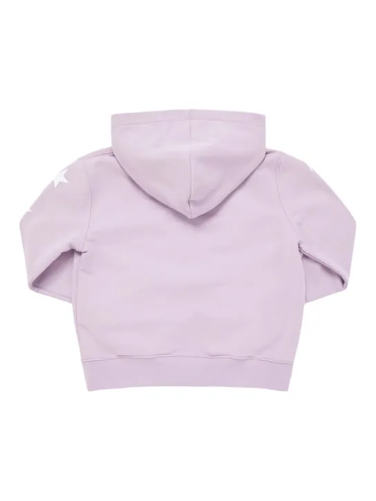 Golden Goose   Star logo cotton zip-up sweatshirt 