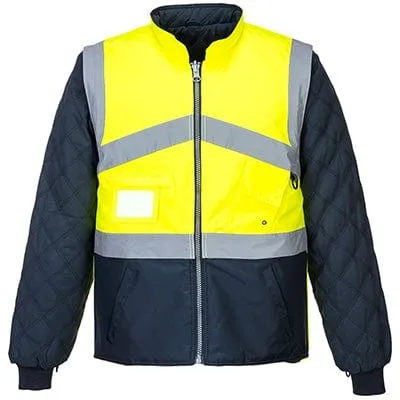 Hi-Vis 2-Tone Jacket - Reversible - All Sizes