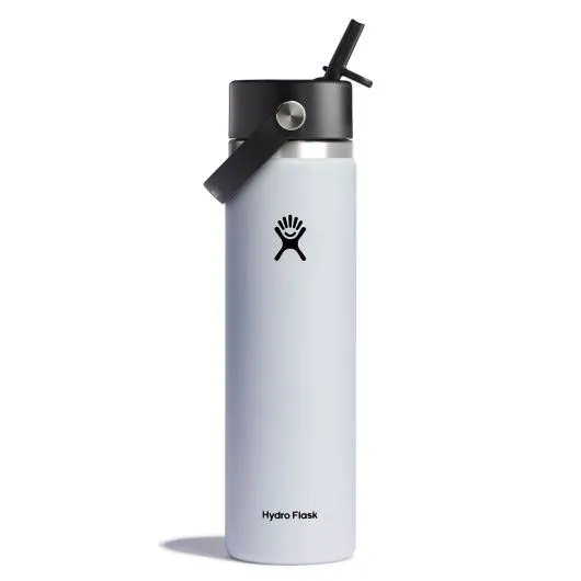 Hydro Flask: 24 oz Wide Mouth w Flex Straw Cap