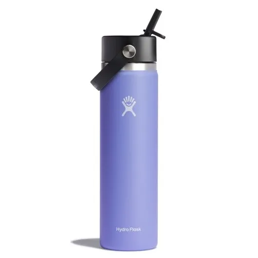 Hydro Flask: 24 oz Wide Mouth w Flex Straw Cap