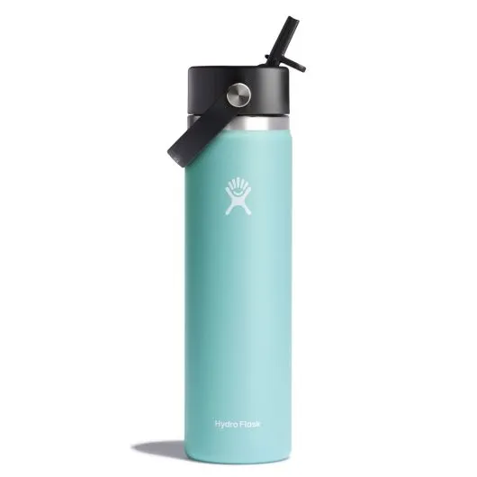 Hydro Flask: 24 oz Wide Mouth w Flex Straw Cap