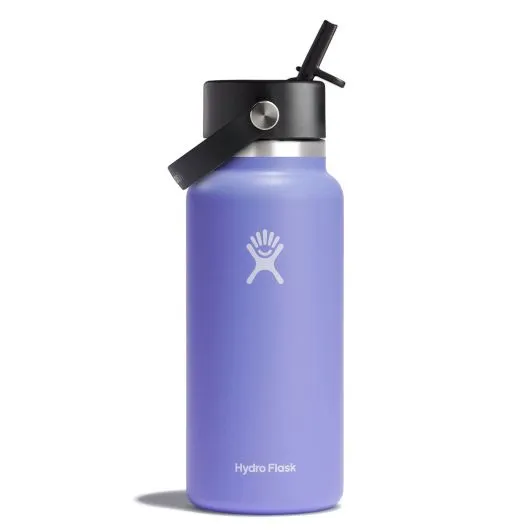 Hydro Flask: 32 Oz Wide Mouth w Straw Cap